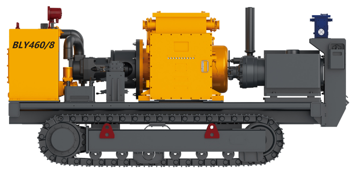 BLY460/8矿用履带式泥浆泵车