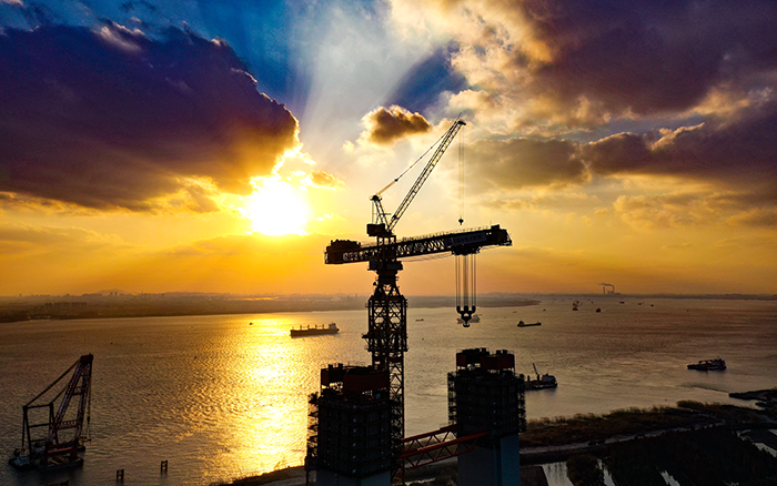 筑梦云端 徐工超大塔助力“超级工程”建设“满弦”推进